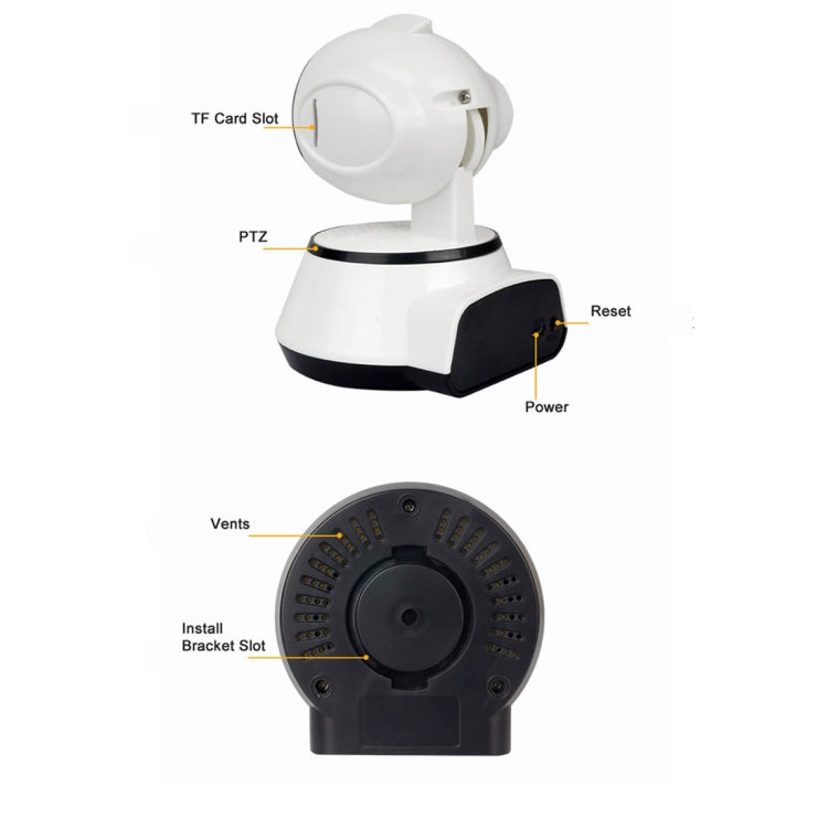 Anpwoo YT001 720P HD WiFi IP Camera with 6 PCS Infrared LEDs, Support Motion Detection & Night Vision & TF Card(Max 64GB), YT001 Anpwoo YT001 720P HD WiFi IP Camera with 6 PCS Infrared LEDs, Support Motion Detection & Night Vision & TF Card(Max 64GB), YT001